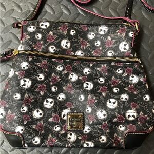 Dooney & Bourke Jack Skellington Floral Crossbody Bag from Disneyland